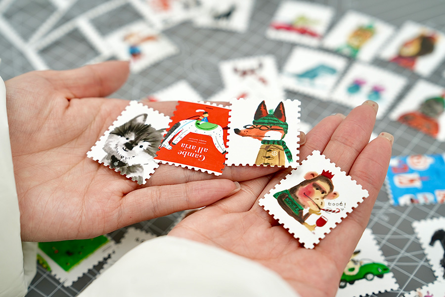 藝術(shù)微噴郵票